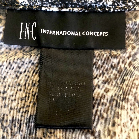 INC Snake-Print Top - Picture 5 of 9